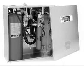 PIRANHA Dual Agent Restaurant Fire Suppression System