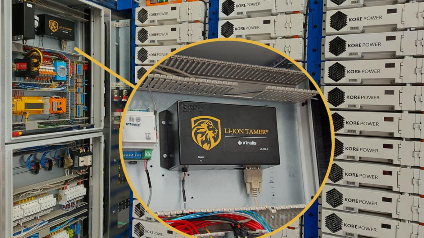 li-ion battery off gas detection system
