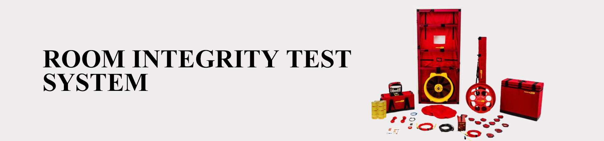 Retrotec room integrity test system provider 
